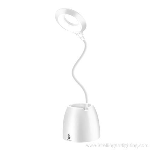 Study DeskLight With Pen Holder Flexible Reading Light